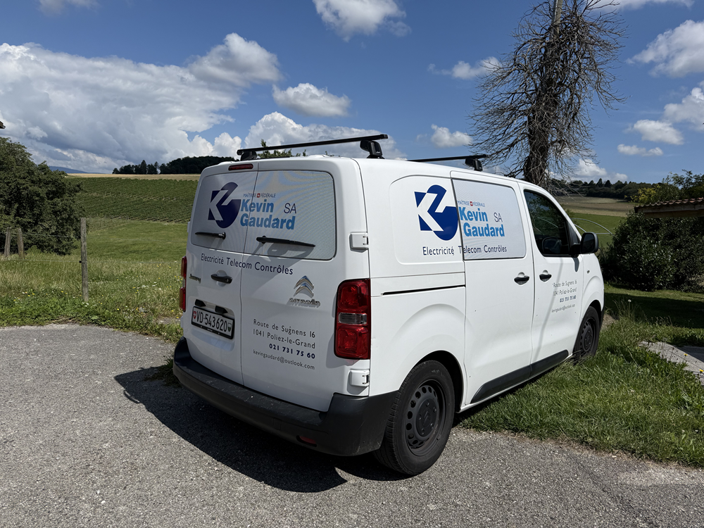 kevin gaudard vehicule